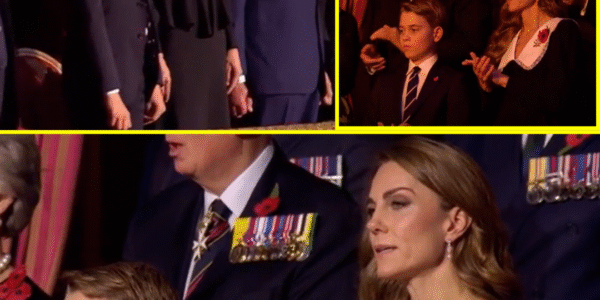 VIDEO: Crowd Left SPEECHLESS Over Sweet Moment Prince George Singing with Mum Catherine During Festival of Remembrance