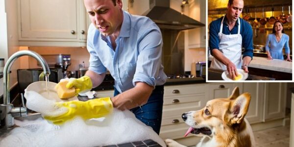 BREAKING NEWS: PRINCE WILLIAM CAUGHT… DOING THE DISHES FOR LOVE! Forget the throne — Prince William just earned the title of Husband of the Year! According to very reliable palace insiders (and by insiders, we mean the royal corgi), the future King of England was caught in the Buckingham Palace kitchen, sleeves rolled up, humming Taylor Swift’s ‘Love Story’… while doing the dishes! Yes — THE Prince William. Sponge in hand. Determined look. Soap bubbles flying like confetti. Apparently, after Princess Catherine prepared dinner for the family, she walked in to find her husband scrubbing away and asked, “What on earth are you doing?” His answer? “She cooked dinner, so it’s only fair I handle the aftermath. Even a prince knows who the real queen is.” Cue laughter, happy tears, and an award-winning moment of royal romance! Eyewitnesses (a.k.a. palace staff still recovering from the cuteness) say Catherine laughed so hard she cried — and later presented William with “The Royal Golden Sponge.” Experts are calling it “the most romantic act of service since Cinderella’s shoe was returned.” And honestly… they might be right. Fans online are already melting faster than butter on toast, saying things like: “THIS is what true love looks like!” “William’s the real-life fairytale husband.” “Kate’s glow makes sense now — she’s got a man who does dishes and quotes Taylor Swift.” 💫 Looks like even royalty knows that love isn’t always about crowns, castles, or carriages… sometimes it’s just about rolling up your sleeves for the one who makes your world shine BREAKING NEWS: PRINCE WILLIAM CAUGHT… DOING THE DISHES FOR LOVE! Forget the throne — Prince William just earned the title of Husband of the Year! According to very reliable palace insiders (and by insiders, we mean the royal corgi), the future King of England was caught in the Buckingham Palace kitchen, sleeves rolled up, humming Taylor Swift’s ‘Love Story’… while doing the dishes! Yes — THE Prince William. Sponge in hand. Determined look. Soap bubbles flying like confetti. Apparently, after Princess Catherine prepared dinner for the family, she walked in to find her husband scrubbing away and asked, “What on earth are you doing?” His answer? “She cooked dinner, so it’s only fair I handle the aftermath. Even a prince knows who the real queen is.” Cue laughter, happy tears, and an award-winning moment of royal romance! Eyewitnesses (a.k.a. palace staff still recovering from the cuteness) say Catherine laughed so hard she cried — and later presented William with “The Royal Golden Sponge.” Experts are calling it “the most romantic act of service since Cinderella’s shoe was returned.” And honestly… they might be right. Fans online are already melting faster than butter on toast, saying things like: “THIS is what true love looks like!” “William’s the real-life fairytale husband.” “Kate’s glow makes sense now — she’s got a man who does dishes and quotes Taylor Swift.” 💫 Looks like even royalty knows that love isn’t always about crowns, castles, or carriages… sometimes it’s just about rolling up your sleeves for the one who makes your world shine