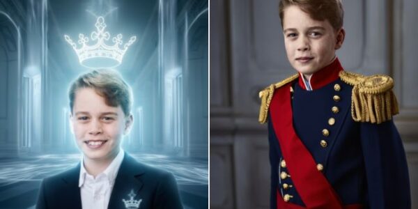 Prince George — Grace, Heritage, and the Future of a Legacy! There’s something truly captivating about this young royal. Prince George stands with the quiet confidence of someone born to history, yet grounded in the warmth of family and the promise of tomorrow. His natural elegance and charisma don’t come from title or tradition alone — they radiate from within. In his composed stance and thoughtful gaze, we see the reflection of a noble legacy carried with pride, and the emergence of a young man who is already stepping into his own light. As he grows, George continues to embody both tradition and transformation — honoring the values of those who came before him, while symbolizing the modern grace of a new generation of royals. His presence feels timeless yet refreshingly human, bridging the past and the future with every smile, every gesture, every glance. In him, we glimpse the essence of the monarchy’s enduring spirit — strength, dignity, and quiet determination — woven together with the innocence of youth and the promise of what’s still to come. Here’s to a future King who reminds us that true royalty isn’t just worn on the head, but carried in the heart Prince George — Grace, Heritage, and the Future of a Legacy! There’s something truly captivating about this young royal. Prince George stands with the quiet confidence of someone born to history, yet grounded in the warmth of family and the promise of tomorrow. His natural elegance and charisma don’t come from title or tradition alone — they radiate from within. In his composed stance and thoughtful gaze, we see the reflection of a noble legacy carried with pride, and the emergence of a young man who is already stepping into his own light. As he grows, George continues to embody both tradition and transformation — honoring the values of those who came before him, while symbolizing the modern grace of a new generation of royals. His presence feels timeless yet refreshingly human, bridging the past and the future with every smile, every gesture, every glance. In him, we glimpse the essence of the monarchy’s enduring spirit — strength, dignity, and quiet determination — woven together with the innocence of youth and the promise of what’s still to come. Here’s to a future King who reminds us that true royalty isn’t just worn on the head, but carried in the heart