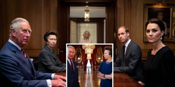 ROYAL EARTHQUAKE AT BUCKINGHAM PALACE! Whispers have turned into shockwaves as reports claim King Charles and Princess Anne have drawn a historic line in the sand — cutting the monarchy’s inner circle down to just FOUR: Charles, Anne, Prince William, and Princess Catherine! That means Queen Camilla — for the first time in royal history — has been completely sidelined. Sources say she’s been left “devastated and in tears” after a final ultimatum that stripped her of real decision-making power. For months, insiders have hinted at growing friction between Anne’s traditional stance and Camilla’s push for modern influence… but no one expected this. The message is clear: the Crown is circling its wagons to protect its future image — and Catherine’s star is rising brighter than ever. Royal aides describe it as a “brutal consolidation” — and the palace halls are buzzing with one question: Will Camilla quietly accept her new fate, or will she fight back? ROYAL EARTHQUAKE AT BUCKINGHAM PALACE! Whispers have turned into shockwaves as reports claim King Charles and Princess Anne have drawn a historic line in the sand — cutting the monarchy’s inner circle down to just FOUR: Charles, Anne, Prince William, and Princess Catherine! That means Queen Camilla — for the first time in royal history — has been completely sidelined. Sources say she’s been left “devastated and in tears” after a final ultimatum that stripped her of real decision-making power. For months, insiders have hinted at growing friction between Anne’s traditional stance and Camilla’s push for modern influence… but no one expected this. The message is clear: the Crown is circling its wagons to protect its future image — and Catherine’s star is rising brighter than ever. Royal aides describe it as a “brutal consolidation” — and the palace halls are buzzing with one question: Will Camilla quietly accept her new fate, or will she fight back?