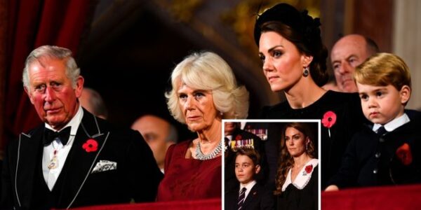 A Night of Honour, Remembrance, and Royal Unity! This evening, the Royal Albert Hall fell silent in a moment of pure reverence as the Royal Family gathered for the Royal British Legion’s Festival of Remembrance — a moving tribute to all those who gave their lives in service and sacrifice. King Charles III and Queen Camilla led the solemn event, joined by the Princess of Wales, Prince George — attending for the very first time — and the Duke and Duchess of Edinburgh, alongside the Duke and Duchess of Gloucester. Together, they stood as a powerful symbol of continuity, remembrance, and the enduring gratitude of a nation. As music filled the hall and poppies drifted from above, generations came together — from the King to his grandson — united in respect for the heroes who shaped our freedom. It was a night that reminded Britain, and the world, that remembrance is not only about the past… but about the values we must carry forward A Night of Honour, Remembrance, and Royal Unity! This evening, the Royal Albert Hall fell silent in a moment of pure reverence as the Royal Family gathered for the Royal British Legion’s Festival of Remembrance — a moving tribute to all those who gave their lives in service and sacrifice. King Charles III and Queen Camilla led the solemn event, joined by the Princess of Wales, Prince George — attending for the very first time — and the Duke and Duchess of Edinburgh, alongside the Duke and Duchess of Gloucester. Together, they stood as a powerful symbol of continuity, remembrance, and the enduring gratitude of a nation. As music filled the hall and poppies drifted from above, generations came together — from the King to his grandson — united in respect for the heroes who shaped our freedom. It was a night that reminded Britain, and the world, that remembrance is not only about the past… but about the values we must carry forward