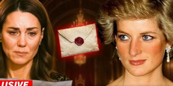 27 YEARS OF SILENCE… BROKEN.  For nearly three decades, it sat hidden — a sealed envelope buried deep among Princess Diana’s private papers. No one knew it existed. No one was meant to.  Until now.  When a royal archivist uncovered the letter and quietly delivered it to Kensington Palace, Princess Catherine asked to read it alone. Minutes later, staff say she emerged in tears — whispering, “It’s like she’s still here… talking to us.”  The letter was addressed “To my future granddaughter — whoever she may be.” It was written just months before Diana’s tragic passing.  Inside were words Catherine later described as “hauntingly prophetic.” “The world will watch you,” Diana wrote, “but never let them tell you who you are.”  That single line — from a mother she never met, to a granddaughter she never knew — has shaken the palace and captured the hearts of millions.  Now royal insiders are asking: Who else knew about this letter? Was it meant to be found… or was fate simply ready to reveal it?  27 years of silence. One hidden message. And a single sentence that changed Catherine forever