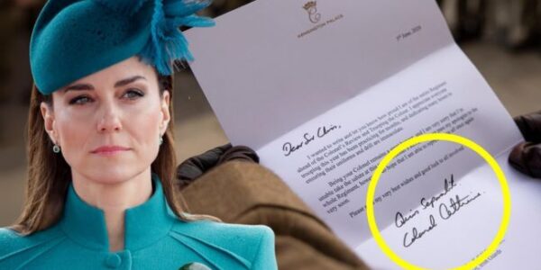 SHOCKING REVELATION FROM THE PALACE… AND THE WORLD CAN’T STOP CRYING. In the quietest moments of her cancer battle, when the cameras were gone and the world had fallen silent, Princess Catherine picked up a pen… and poured her heart into a letter no one knew existed. The letter — written to Prince Harry and her beloved children Prince George and Princess Charlotte — has now come to light, and it’s being called “the most human, heartbreaking thing ever written by a royal.” Sources say Catherine wrote it during the darkest days of her treatment — a time when her strength was tested, but her love only grew stronger. To Prince Harry, she reportedly shared words of forgiveness and hope… To her children, a mother’s eternal message: “Be kind. Be brave. And never forget who you are.” One palace aide called it “her most vulnerable and powerful moment yet.” Another said simply: “There wasn’t a dry eye in the room.” Across the world, millions are weeping, calling it a letter that “redefines royal grace.” Because behind every crown, there’s a heart. Behind every title, a human story. And in Catherine’s words — love, forgiveness, and unimaginable strength. A letter written in silence… now echoing across the world SHOCKING REVELATION FROM THE PALACE… AND THE WORLD CAN’T STOP CRYING. In the quietest moments of her cancer battle, when the cameras were gone and the world had fallen silent, Princess Catherine picked up a pen… and poured her heart into a letter no one knew existed. The letter — written to Prince Harry and her beloved children Prince George and Princess Charlotte — has now come to light, and it’s being called “the most human, heartbreaking thing ever written by a royal.” Sources say Catherine wrote it during the darkest days of her treatment — a time when her strength was tested, but her love only grew stronger. To Prince Harry, she reportedly shared words of forgiveness and hope… To her children, a mother’s eternal message: “Be kind. Be brave. And never forget who you are.” One palace aide called it “her most vulnerable and powerful moment yet.” Another said simply: “There wasn’t a dry eye in the room.” Across the world, millions are weeping, calling it a letter that “redefines royal grace.” Because behind every crown, there’s a heart. Behind every title, a human story. And in Catherine’s words — love, forgiveness, and unimaginable strength. A letter written in silence… now echoing across the world