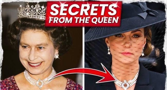 In the glow of a State Banquet, it would be a sight to remember. The Princess of Wales seated beneath golden candelabras and towering red florals, wrapped in the legendary ruby parure that once belonged to Queen Elizabeth II — a living portrait of tradition, power and elegance breathing in the same frame. The Burmese Ruby Tiara — 96 stones set in Tudor rose motifs — would blaze above her perfectly dressed hair, every facet catching the ballroom lights like sparks of royal memory.  Around her neck, Queen Victoria’s ruby necklace would rest with majesty against hand-embroidered white silk, while Queen Mary’s ruby earrings completed a look built not only from jewels, but from centuries of inherited meaning. And from across the table, beneath the hush of the orchestra, Prince William’s gaze alone would tell the story: the monarchy’s past looking directly at its future.  The scene — if it ever unfolded in reality — would not only echo Elizabeth II’s era of enchantment, it might rewrite how this generation sees the Crown. But there is one detail in this imagined moment that, if it came true, could change how the world reads Catherine forever…