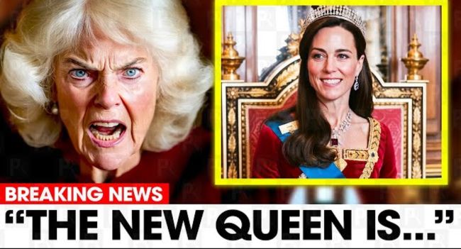 Social media is in meltdown after viral posts declared that Catherine has now “taken the throne” and that Queen Camilla has lost her title — a claim spreading so fast that many are treating it as fact despite no official word yet from Buckingham Palace. The idea alone has electrified royal watchers: Catherine, the most publicly beloved woman in the monarchy, elevated at last — and Camilla, long the most contested figure in the Crown, abruptly removed from the role many believed she would never fully hold in the public’s heart. With the Palace maintaining absolute silence and refusing to deny or clarify a thing, speculation is snowballing by the minute. The question no one can answer yet is the one fueling the frenzy: Is the internet simply fantasizing — or did something behind closed doors already shift inside the House of Windsor?