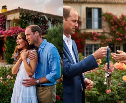 “For Every Tear You’ve Hidden — I’ve Seen Them All.” It wasn’t a royal event. No cameras. No headlines. Just love — quiet, raw, and real. In this fictional royal moment, Prince William surprises Catherine with a vintage sapphire-and-diamond necklace said to carry generations of memory and meaning. She opens the box, her breath catches — not because of the jewels, but because of a simple handwritten note tucked inside:  “For every tear you’ve hidden — I’ve seen them all.”  Sometimes, it’s not the gift that moves us… it’s the heart behind it. 💙 As he clasps the necklace around her neck, he whispers, “You’ve carried us through every storm. Now let me carry you.”  No grand gestures. No fanfare. Just two souls who’ve weathered the world — and still choose each other, again and again.  A royal gift. A hidden message. And seven words that can melt even the calmest of hearts