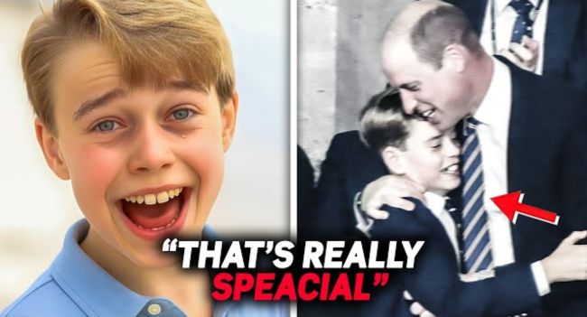 “THANKS, DAD” — That’s what royal-watchers say Prince George whispered through tears after Prince William reportedly granted him a huge new privilege during a private birthday celebration. According to insiders, the moment was quiet, emotional and totally unexpected — a father passing on something reserved only for heirs when the time is right. Those who claim to have witnessed it say George’s reaction wasn’t pride or shock first — it was gratitude, the kind that comes when you realize you’ve just been trusted with something grown-up and historic.  If the reports are accurate, this wasn’t just a gift — it was a first step into his future role… and insiders say the second privilege to follow is the one that will send shockwaves through the royal world
