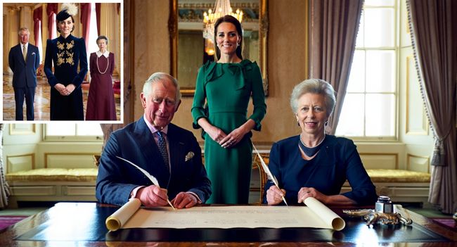 Royal Fiction Friday!  What if a shocking new royal decree turned the palace upside down? Imagine King Charles and Princess Anne uniting to shake up tradition — and Princess Catherine suddenly finding herself at the very center of royal power. Alliances shift. Secrets stir. The future of the Crown hangs in the balance. Would the kingdom celebrate this bold new era… or whisper of storms behind gilded doors?  Tell us: if you were Queen Catherine for a day, what would your first royal decree be?