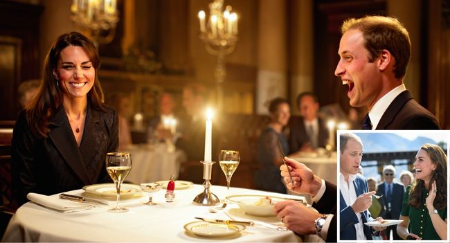 “Mission: Date Night” — And Kate Wins Again!  Even princes can’t keep secrets from their queens! Prince William recently tried to plan a top-secret romantic evening for Princess Catherine — a rare night just for the two of them after a whirlwind of royal duties. His mission? Surprise her with a candlelit dinner at one of London’s most exclusive spots. Everything was set. The plan? Flawless. The calendar? …well, almost. Because when the big night came, and William proudly revealed his surprise, Kate just smiled that knowing smile and said, “I know — I just wanted to see how long you could keep it a secret.”  Cue William’s laugh and his adorable reply: “You’re dangerous.” To which Kate, ever the queen of wit and charm, softly answered: “You’re mine.” And just like that, the royal romance that captured the world’s heart reminded us all — love isn’t just about grand gestures; it’s about laughter, teamwork, and those sweet little moments that say “we’re still us.” From university sweethearts to future king and queen, William and Kate continue to prove that the magic never fades — it only gets stronger