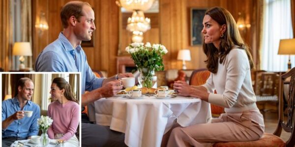 MORNING CHAOS AT THE PALACE!  Even the most royal mornings come with a few sweet little surprises… and today’s palace scoop has everyone smiling! Reports say Princess Kate started the day by making tea for Prince William — a simple, loving gesture that melted hearts all over the palace. But there was just one tiny twist… she forgot to add sugar! According to “sources,” William took one sip, smiled warmly, and told his aides, “It tastes great.” (Gentlemen, take notes!) Moments later, when Kate wasn’t looking, he quietly slipped in two spoonfuls of sugar — proof that sometimes love means saying nothing and adding sweetness in silence. Fans are calling it “the most adorable royal moment ever” — and honestly, who can disagree? It’s a perfect reminder that real love isn’t about grand gestures or perfect tea… it’s about patience, kindness, and knowing when to stir in a little extra sweetness yourself. Because in the end — love is sincere, minus one spoon