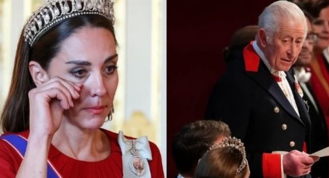 A Royal Tribute That Stopped Time: King Charles III Honors Princess Catherine in a Tearful Toast That Left the Entire Hall in Silence. ‘I Never Realized I Needed a Daughter Like Her,’ he said, his voice breaking as crystal glasses froze mid-air. In one of the most emotional moments ever witnessed inside Buckingham’s gilded walls, the King looked directly at Catherine and added, ‘You’ve given this family a kind of grace, courage, and quiet strength we never knew we were missing. You are my daughter in every way that matters.’ Witnesses described the room as ‘utterly still,’ with even senior royals wiping away tears. The touching tribute — part love letter, part royal reckoning — has since swept the world, reminding millions that behind the crowns and protocol lies a family still learning how to heal.