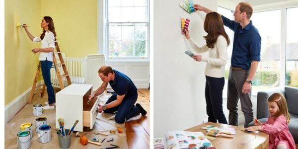 Royal Tears! Prince William Helps Kate Repaint Princess Charlotte’s Room — and His Daughter’s Sweet “Thank You” Leaves Him in Tears   In a rare glimpse of ordinary family life behind palace walls, Prince William spent the weekend helping Princess Kate repaint Princess Charlotte’s bedroom — choosing soft pastel shades his daughter had picked herself. But it was what came after that melted hearts everywhere.  As the paint dried, little Charlotte surprised her father with a handmade card that khiến trái tim vững chãi của người cha bật khóc trước 8 chữ đầu tiên của tấm thiệp.” Witnesses say William froze, eyes welling up, before quietly pulling his daughter into a tearful hug. One palace insider said, “For all his royal duties, that moment reminded him what truly matters — being a dad.