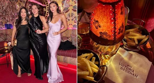 The poshest party in town just got even glossier! Victoria Beckham’s elite inner circle turned London’s most exclusive members’ club into a scene straight out of a fashion fantasy as they gathered to celebrate her highly anticipated premiere — and the internet can’t stop talking. Guests teased fans with sleek snaps of their embossed black-and-gold tickets, designer outfits worth a small fortune, and, surprisingly, a table of “snacks” no one saw coming — caviar crisps, champagne gummies, and something mysteriously labeled “VB’s Midnight Bites.” David was there in classic tailored perfection, their kids stealing quiet moments of pride in the corner, and every A-lister from the fashion world whispered about “that one unseen guest” who arrived after midnight. The night glittered with laughter, luxury, and just a hint of scandal — exactly as Posh would have wanted. But what happened behind those frosted glass doors — and who that unexpected visitor really was — has everyone dying to know… and one secret moment from inside the party might just break the internet… Details below👇