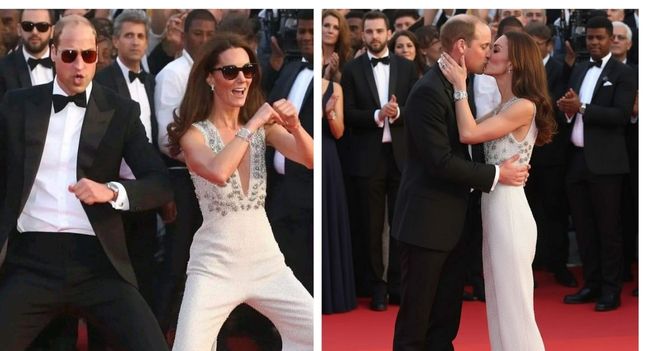 The whole world was shocked by the moment William and Kate “broke the rules” in the middle of the most serious press conference of the year! No longer calm and standard, the Royal couple suddenly turned “wild”, dancing a unique dance together that made the entire audience burst into laughter and applause.  Everyone couldn’t believe their eyes — Prince William, who was always calm, spun around excitedly, while Kate laughed sweetly, holding her husband’s hand amidst the bright flashing lights. And then… when the song ended, William gently pulled Kate closer and whispered something, making her smile through her tears  That moment only lasted a few seconds, but it melted the whole world. Anyone who witnessed it said: “It’s not just love, but a rare harmony between two souls.”  You won’t believe what William said after that dance… WATCH BELOW