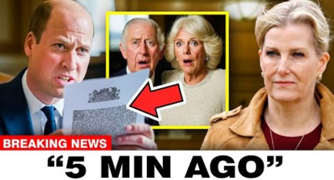 “BUCKINGHAM PALACE TREMBLES 💥 Prince William Approves Title Change for Duchess Sophie’s Children — A Bold Royal Move That’s Turning Heads Across Britain!” A quiet storm is brewing behind palace walls. Sources reveal that Prince William has officially approved a historic title adjustment for the children of Duchess Sophie, the Duchess of Edinburgh — and Buckingham Palace is buzzing with tension.  While the royal family has yet to make a formal statement, insiders describe the moment as “a seismic shift” in the pecking order — a move that signals William’s growing authority within the monarchy, even before taking the throne. “It’s his way of honoring Sophie’s loyalty,” one aide hinted, “but not everyone is happy about it.”  Rumors suggest the decision was made after a private meeting between William and the King — one that left even senior courtiers stunned. Some insiders whisper it’s a symbolic correction to ensure Sophie’s children receive the recognition they were once denied. Others fear it could reignite quiet rivalries that have been simmering since the Queen’s passing.But the real shock? One senior royal reportedly tried to block the change — until William stepped in personally… 👇 Full inside story & royal fallout below 👇