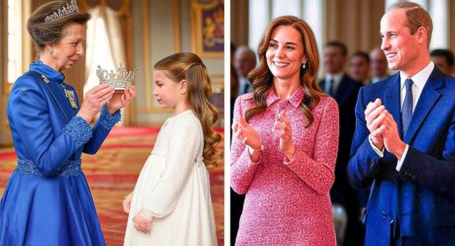 “ROYAL B0MBSHELL: Princess Anne Stuns the Nation by Hinting She’ll Pass Her Prestigious Title to Princess Charlotte — The Palace Is in Absolute Sh0ck!” In a twist no one saw coming, Princess Anne — the indomitable “hardest-working royal” and only daughter of Queen Elizabeth II — has reportedly signaled her wish to pass her cherished title, The Princess Royal, to Princess Charlotte in the future. Sources close to the Palace describe the moment as “unexpected, emotional, and deeply symbolic.” Anne, known for her quiet strength and lifelong service, is said to see her grand-niece as the one who carries her spirit — poised, grounded, and unafraid to stand apart. “She reminds me of myself at that age,” Anne allegedly remarked during a private family gathering, stunning even King Charles with the comment. Royal experts call it “a generational blessing” — a move that could redefine the future role of women in the monarchy. But one detail has everyone whispering: why now? Insiders claim a recent private letter from Anne to William and Catherine revealed her true reason — something to do with a promise she once made to the late Queen. What was in that letter that left even Charles speechless — and could Princess Charlotte soon become the youngest Princess Royal in history?… Details below 👇