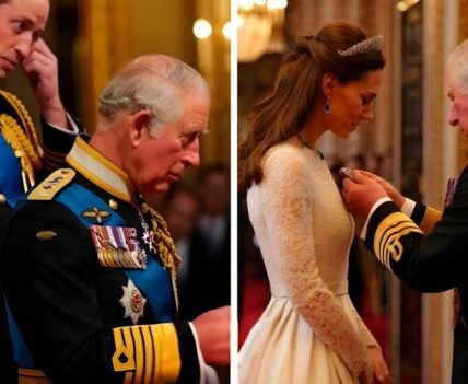 ROYALS SHOCKED! King Charles Just SHATTERED CENTURIES OF PROTOCOL — And He Did It For KATE In a private ceremony at Windsor, the King presented Princess Catherine with Queen Elizabeth II’s sapphire-diamond brooch — a piece reserved for reigning queens, never before worn by a Princess of Wales. The move was called by historians “the boldest break with royal tradition since the 1980s.” Court sources say Camilla was “visibly furious” — while Prince William was in tears at the sight of his wife being treated like… someone who would be more than just a Consort. And the biggest mystery that has sparked public outrage: Charles said six words before pinning the brooch to Kate’s dress — six words the royal family didn’t want anyone to hear. What were those six words — and why did they freeze Windsor?