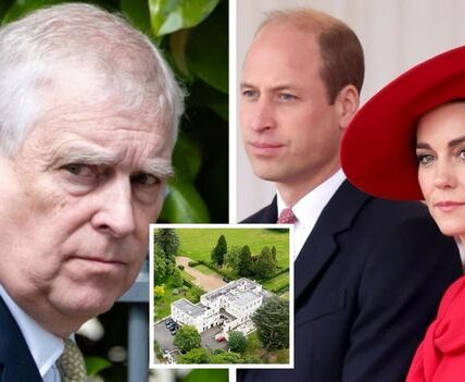“ROYAL EXPLOSION: Kate & William Lead the Charge to Oust Andrew and Fergie from Royal Lodge as Public Fury Soars!” Sources close to palace insiders reveal that Prince William and Princess Catherine are spearheading efforts to squeeze Prince Andrew and Sarah Ferguson out of the opulent Royal Lodge estate — as millions of taxpayers seethe over Andrew’s luxury lease on a 30-room mansion. With pressure mounting, claims surface that William now “can’t abide” his uncle’s presence and is pushing a bold agenda: reclaim the residence, restore the brand, and signal a monarchy that demands accountability over privilege. The twist? One insider says a secret audio leak from a late-night meeting at the Lodge may be what finally tipped the scales — and the contents are powerful enough to reshuffle the royal hierarchy forever. Want the behind-the-scenes recordings and what it means for the Crown’s future?