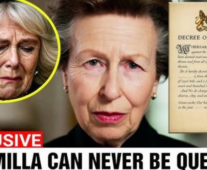 “BREAKING: Princess Anne Sparks Outrage on Live Camera — ‘Camilla Not Queen!’” 😱 In an unprecedented and jaw-dropping moment, Princess Anne has caused an absolute storm after publicly declaring on camera, “Camilla is not Queen!” during a live interview. The stunning remark, made in front of a global audience, has sent shockwaves through the royal family and ignited a firestorm of debate.  Insiders say that Anne’s comment wasn’t a slip-up — it was a calculated jab, and it’s clear the tensions between her and Queen Consort Camilla are anything but subtle. Behind the scenes, palace officials are scrambling to downplay the fallout, but the damage may be done. Was this a sign of deeper royal discord? Or a bold move by Anne to claim her place in the monarchy’s future?  What exactly did Princess Anne mean, and why are royal insiders terrified that this could spark a feud too big to hide?