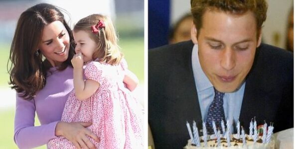 Kate & Princess Charlotte Dance for William’s 41st Birthday — But It’s Not the Dance That Makes Prince Cry.  During a private family celebration, the mother-daughter duo unexpectedly performed a short, self-rehearsed dance for William. William laughed the whole time — until Charlotte stepped up to the microphone, placed her hands in front of her dress, and said exactly one word, which made him look at Kate and then turn away to wipe his eyes. The content of the quote was not recorded in any of the leaked clips — only a palace source confirmed: it was a phrase reserved for “days when Daddy’s not home.”  The entire party fell silent before that moment — and the royal family decided not to release it in the official release.  What exactly did Charlotte say — and why does it cut that deep?