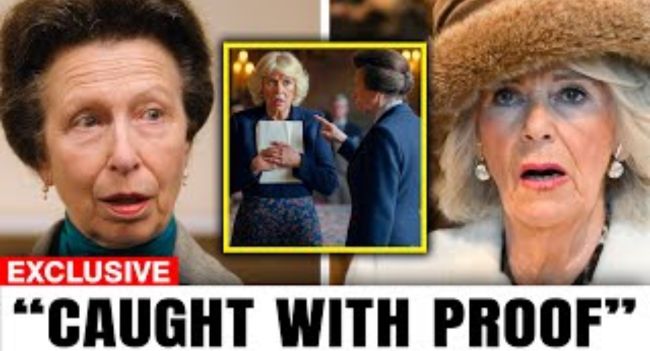 “ROYAL SCANDAL EXPLODES: Princess Anne CATCHES Camilla Red-Handed With Queen Elizabeth’s Secret Will” In the middle of a cold night at Clarence House, a golden light spilled from a room no one was allowed to enter. Princess Anne quietly approached – and froze. Before her, Camilla was crouched over Queen Elizabeth’s old safe, her hands shaking as she flipped through the royal seals. A source close to her said Anne “froze for a few seconds, then exploded like never before”: “What are you doing with my mother’s will?” Camilla responded with a cold look – and a whisper that left everyone speechless: “There are things the Queen never wants anyone to know.” From that moment, rumors spread quickly throughout the palace. Was Camilla just checking documents… or trying to change the fate of the British royal family? A mysterious letter supposedly signed by Elizabeth II suddenly disappeared, while royal advisers “refused to comment.” Multiple insiders reveal, “there is a second will – and it could bring it all down.”