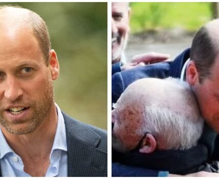 EMOTIONAL MOMENT: Prince Breaks Royal Protocol to Hug Pensioner at Glasgow ’22 – A Heart-Wrenching Story of Loss and Compassion In a powerful moment of compassion, Prince William broke royal tradition to embrace a pensioner at Glasgow ’22, leaving everyone in the crowd stunned. The elderly man, who had been open about his personal struggles with homelessness and the heart-wrenching loss of his wife, shared his story with the Prince. As the pensioner spoke of his pain, Prince William, setting aside royal protocol, stepped forward and gave the grandfather-of-25 a heartfelt hug. Mr. Burns, overcome with emotion, hugged the royal tightly, tears streaming down his face. It was a moment of raw humanity that transcended the usual royal stiffness, proving that sometimes, a simple act of kindness speaks louder than any title or tradition