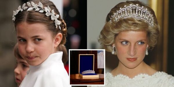 “Royal Earthquake: Diana’s £400,000 Tiara Goes to Princess Charlotte — And Meghan’s Next Move Shakes the Palace”  A seemingly small decision, but enough to shake Buckingham Palace. Earl Charles Spencer – the late Princess Diana’s younger brother – has just confirmed that Princess Charlotte, not Princess Lilibet, will be the heir to the legendary £400,000 Spencer Tiara – the symbol associated with Diana’s most glorious moment.  “It’s about legacy — and who gets to carry her spirit,” – a royal source revealed cryptically.  Inside the royal family, the atmosphere became heavy. On one side was the pride of “legitimate Welsh descent”. On the other was the feeling of being left out – deep, silent, but painful. According to multiple sources, Meghan Markle reacted in a way that no one expected – no tears, no words, but an action that left the entire palace “frozen”.  What she did next, according to insiders, “could change the entire public perception of Diana – and Meghan herself.”