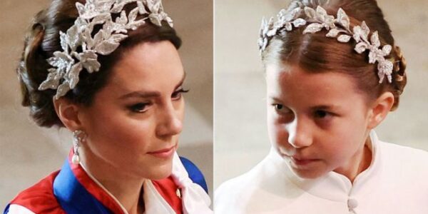 ROYAL EARTHQUAKE AT BUCKINGHAM! In a stunning twist that no one — not even the royal insiders — saw coming, King Charles III has just rewritten royal history with a single announcement. Inside the gilded halls of Buckingham Palace, before a hushed crowd of courtiers, he bestowed two unprecedented titles on Princess Catherine and her daughter, Princess Charlotte — a move so bold it’s being called “the most dramatic royal shake-up in decades.” Gasps filled the room as whispers spread: is this King Charles’s secret tribute to Princess Diana… or the start of a new royal era that changes everything? One witness claimed Catherine’s eyes filled with tears — and what Charlotte said next left even the King momentarily speechless. The monarchy may never be the same again.