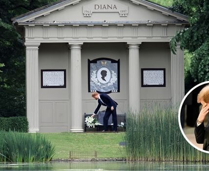 HEARTBREAK: Prince Harry Quietly Visits Princess Diana’s Grave – And The Whispers That Shivered the Royal Family On a rainy night in Althorp, Prince Harry is said to have secretly returned to his mother’s grave – Princess Diana. There were no bodyguards, no cameras, just the shadow of a son kneeling before the still pond where she rests. Witnesses said he stayed there for nearly an hour, clutching a bouquet of white flowers, muttering something between tears. A gardener at the estate said he heard a few broken words: “Go home Mum… she’s ruined everything.” Those close to him believe “she” was Camilla, and that the simmering conflict between Harry and his father – King Charles III – had become irreparable. A palace source claimed Charles “refused to see his son alone” when he returned to London last week, leaving Harry “absolutely devastated.” The image of Harry leaving in the night, head bowed, without bodyguards following, sent shockwaves through Britain: the prince once loved by the world, now alone at the grave of his deceased mother. But what chilled everyone was the last words Harry is said to have said, before walking into the darkness — a promise made just to his mother that, if true, could shake the entire royal family.