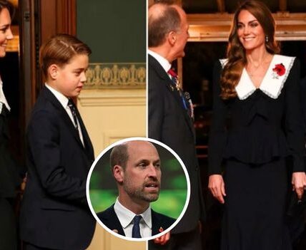 BREAKING: Prince George Stuns the UK With Heartfelt Words After His First Solo Royal Appearance — “I Could Have Stood Next to My Mother in My Father’s Place”. All eyes were on Prince George of Wales, just 12 years old, as he made his official debut at the Royal British Legion Festival of Remembrance at London’s Royal Albert Hall — standing tall beside his mother, Princess Catherine, while Prince William represented the Crown in Brazil for COP30. Dressed in a classic black tuxedo, George looked every bit the young royal-in-training, his composure drawing whispers across the royal box. But it wasn’t his appearance that captured the nation — it was what he said afterward. As the event concluded, George reportedly turned to a palace aide and murmured: “I could have stood next to my mother in my father’s place.” Those ten words — innocent, tender, yet hauntingly mature — sent ripples through the Palace and the public alike. Was it pride? Pressure? Or the early sign of a future King already feeling the weight of destiny on his shoulders? One royal insider called it “the moment Britain saw the boy become the heir.”