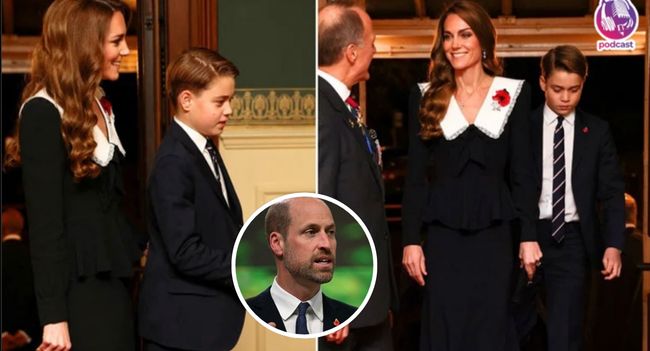 BREAKING: Prince George Stuns the UK With Heartfelt Words After His First Solo Royal Appearance — “I Could Have Stood Next to My Mother in My Father’s Place”. All eyes were on Prince George of Wales, just 12 years old, as he made his official debut at the Royal British Legion Festival of Remembrance at London’s Royal Albert Hall — standing tall beside his mother, Princess Catherine, while Prince William represented the Crown in Brazil for COP30. Dressed in a classic black tuxedo, George looked every bit the young royal-in-training, his composure drawing whispers across the royal box. But it wasn’t his appearance that captured the nation — it was what he said afterward. As the event concluded, George reportedly turned to a palace aide and murmured: “I could have stood next to my mother in my father’s place.” Those ten words — innocent, tender, yet hauntingly mature — sent ripples through the Palace and the public alike. Was it pride? Pressure? Or the early sign of a future King already feeling the weight of destiny on his shoulders? One royal insider called it “the moment Britain saw the boy become the heir.”