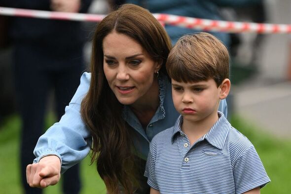 Princess Kate and Prince Louis