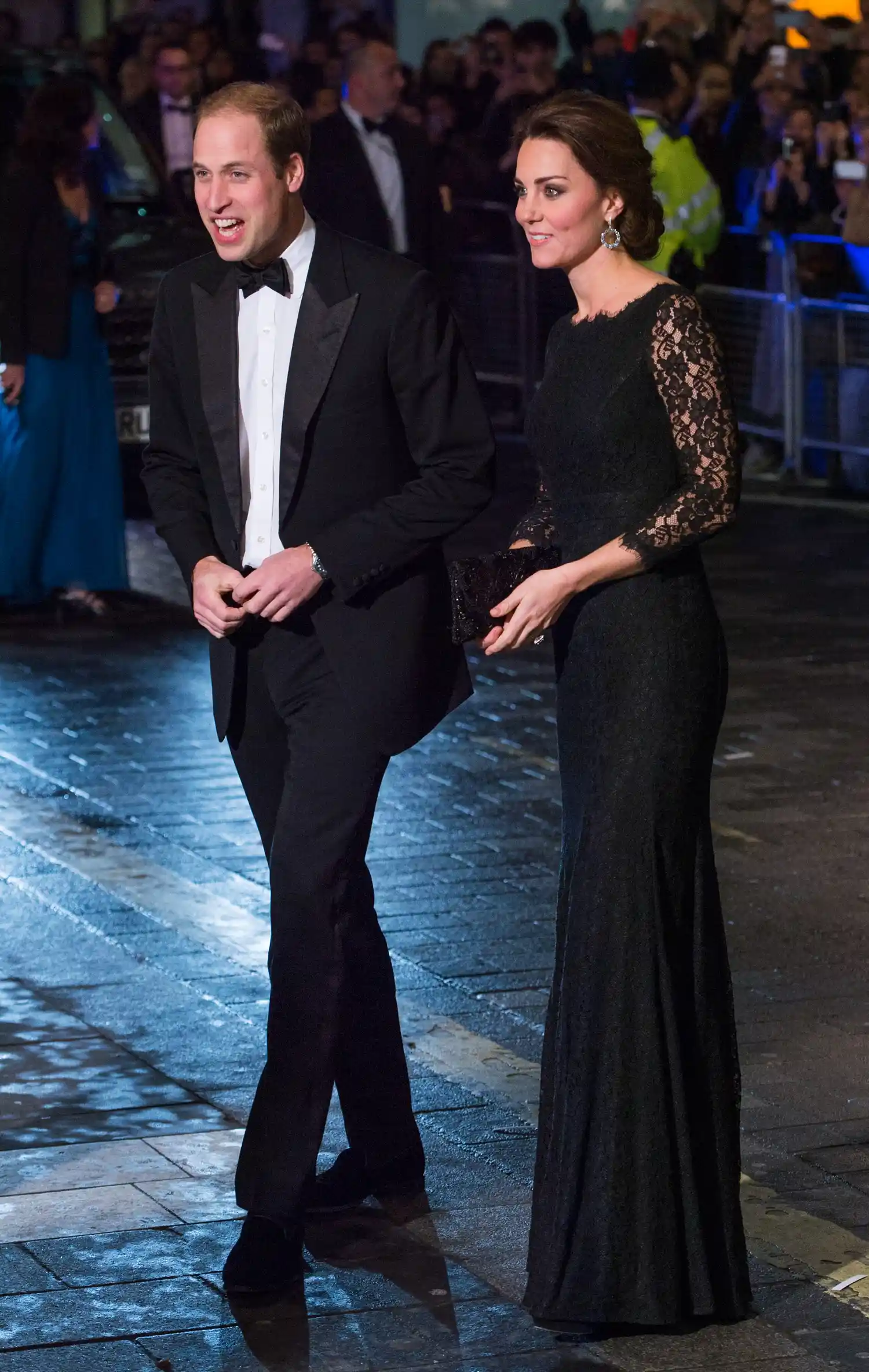 Prince William and Kate Middleton at the Royal Variety Performance on November 13, 2014
