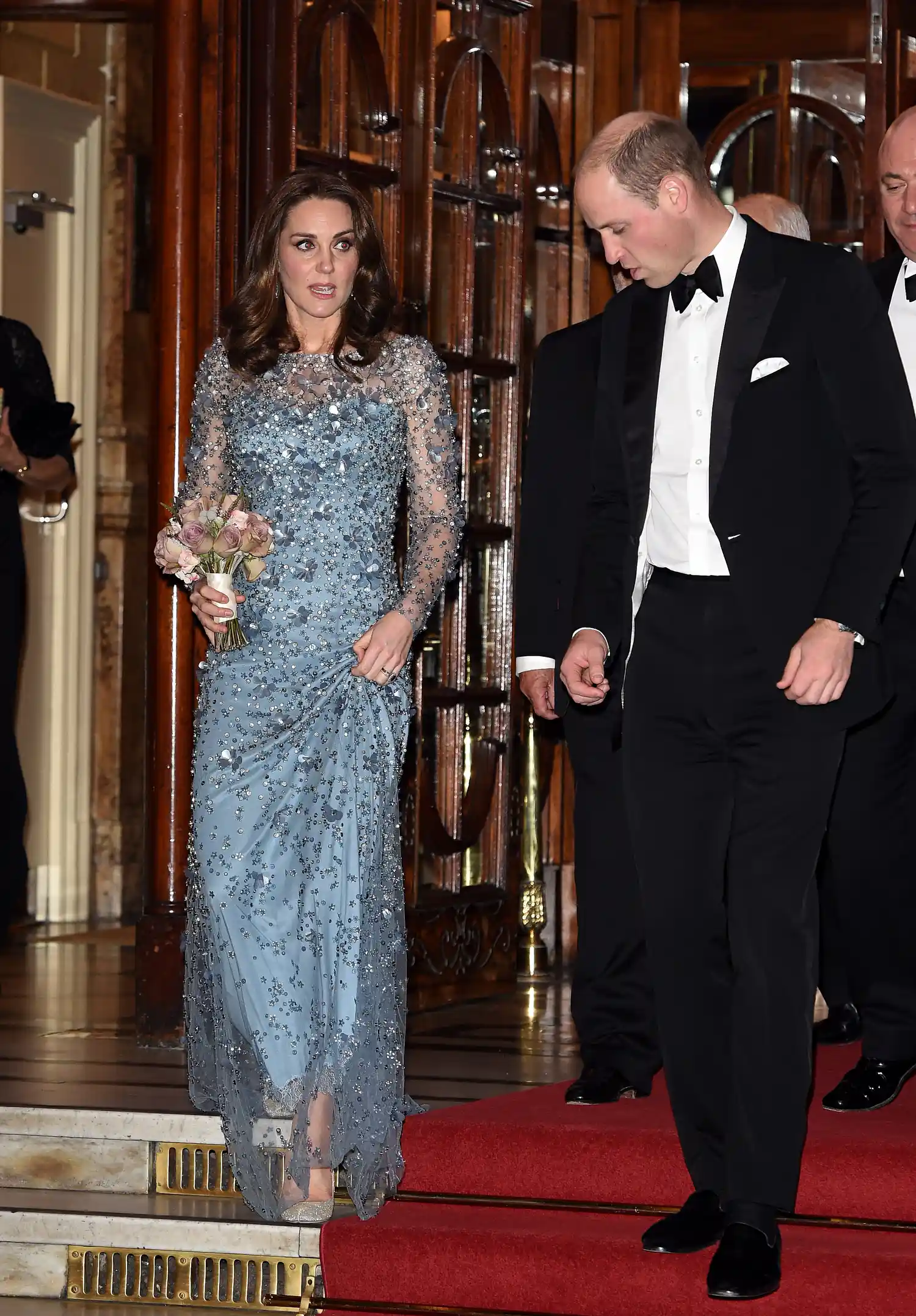 Prince William and Kate Middleton at the Royal Variety Performance on November 24, 2017