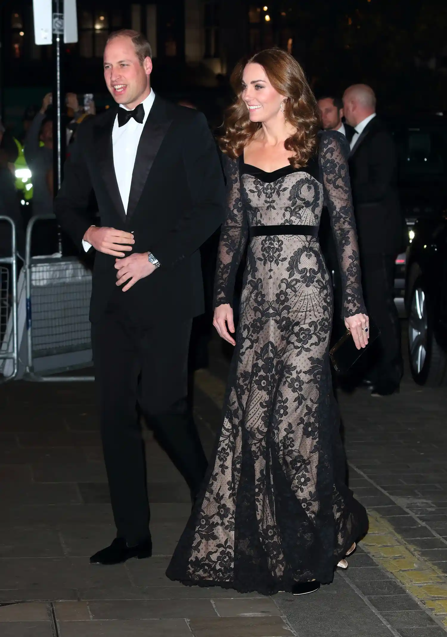 Prince William and Kate Middleton at the Royal Variety Performance on November 18, 2019