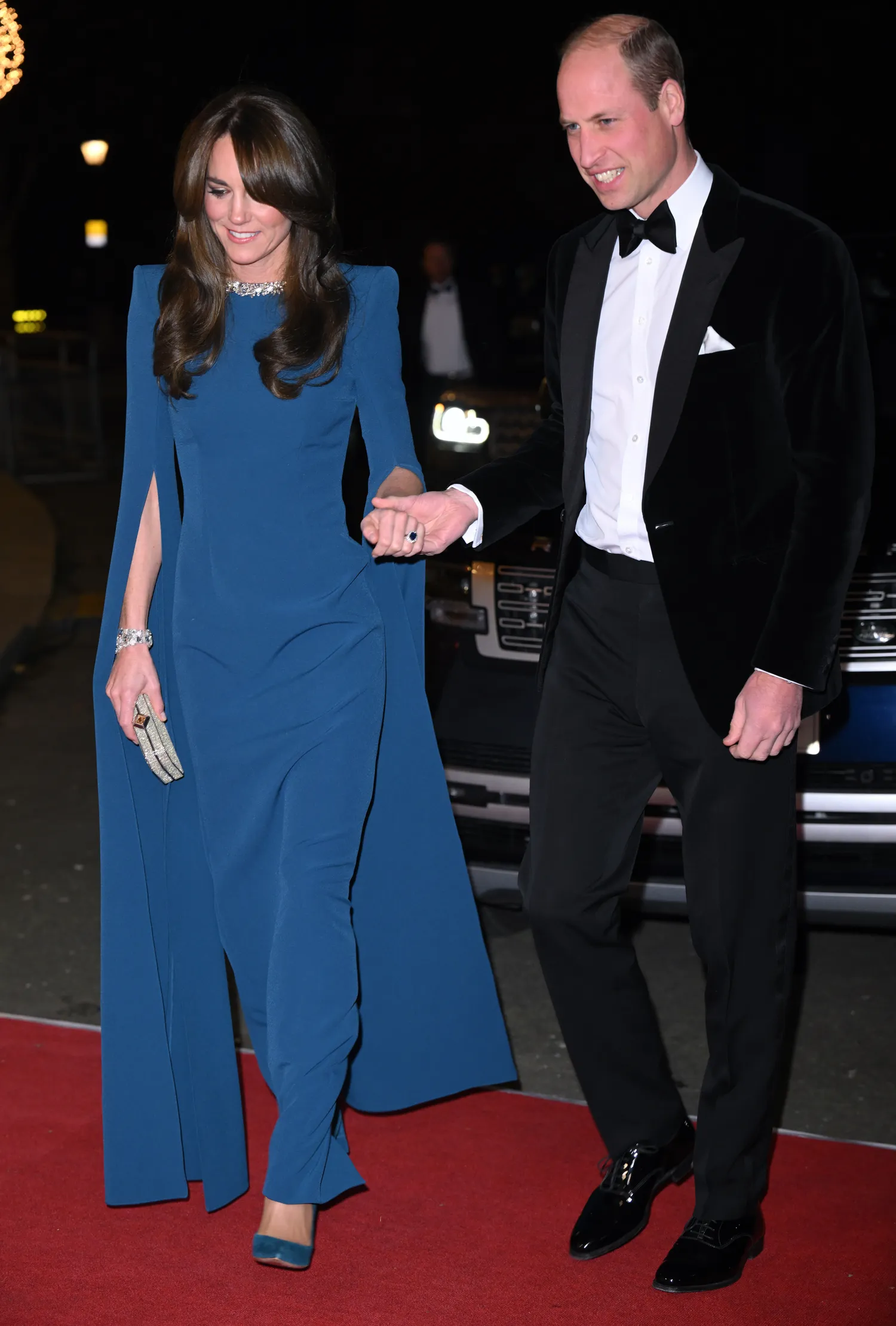 Prince William and Kate Middleton at the Royal Variety Performance on November 30, 2023