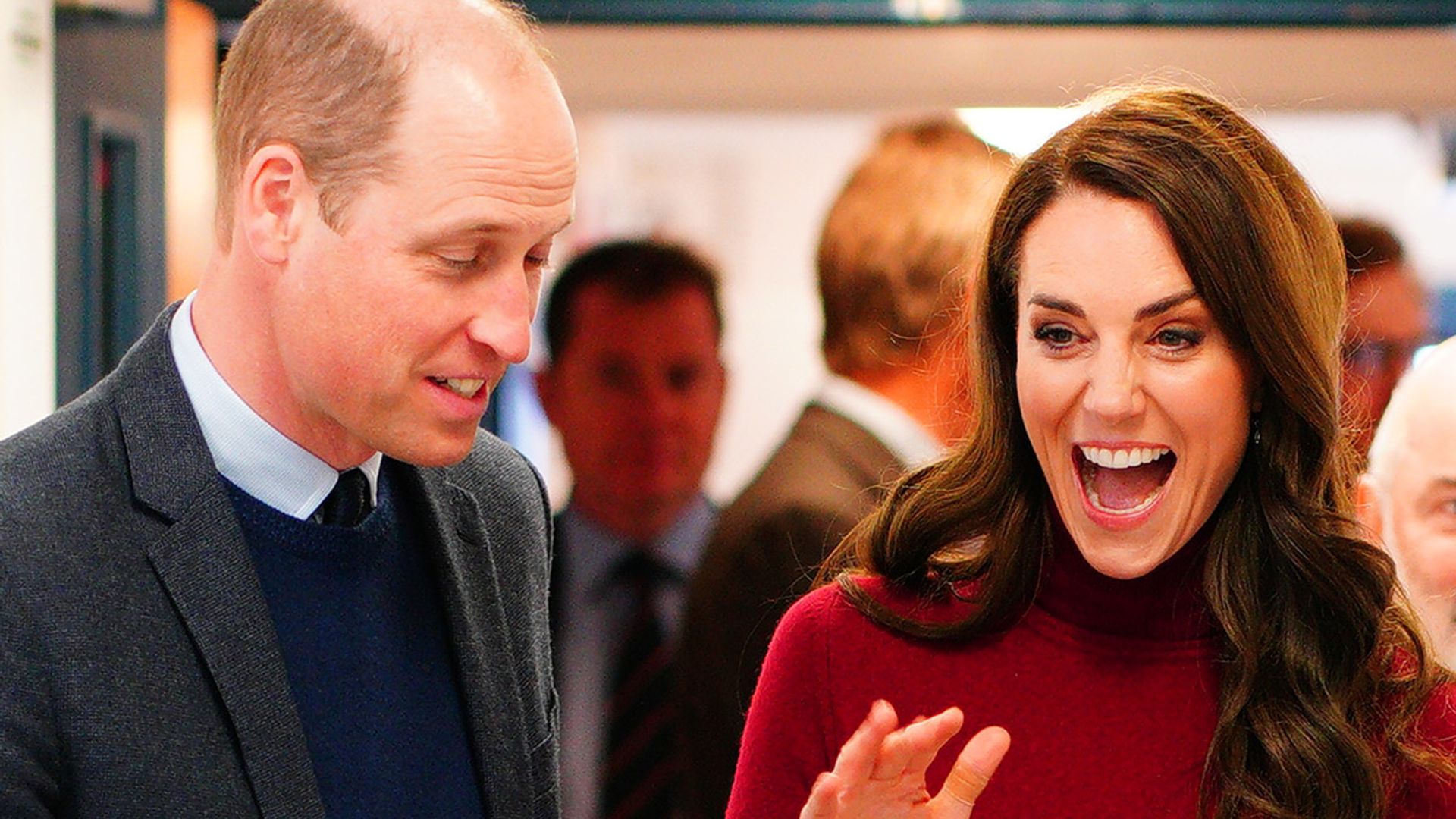Broody Kate Middleton and Prince William SO in sync cooing over baby |  HELLO!