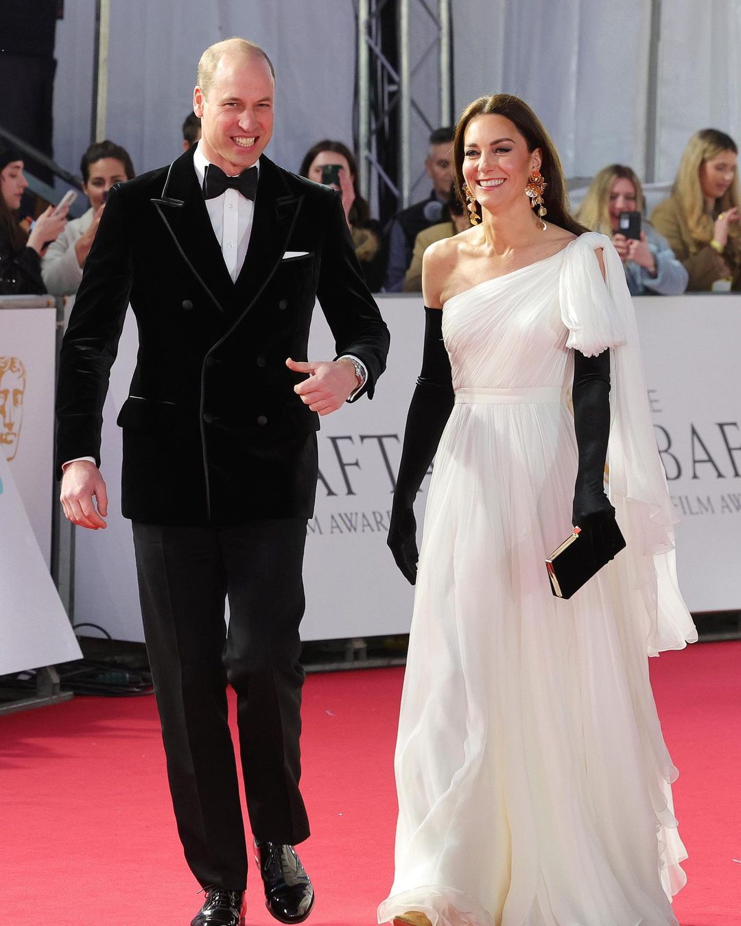Catherine, Princess Of Wales At 2023 BAFTAs: The Future Queen Of England  Looks Drop-dead Gorgeous In White Dress, See Pics