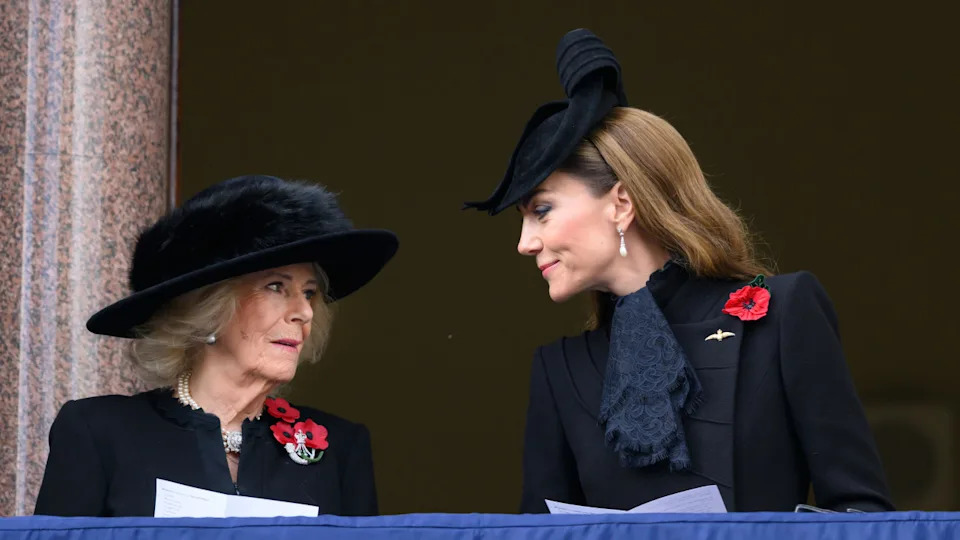 Princess Kate Middleton Pays Tribute to Princess Diana on Remembrance Day 2025Getty