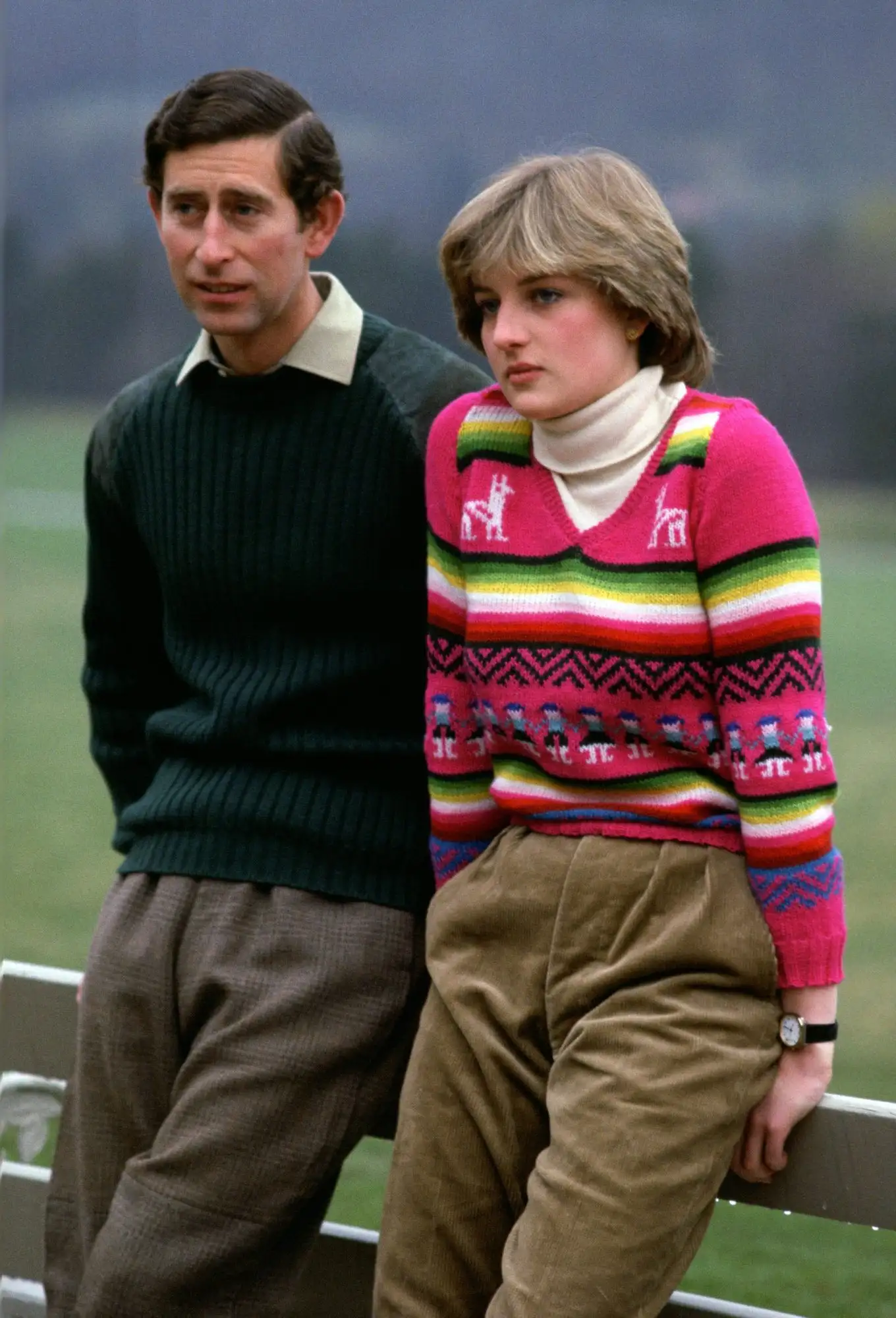 Charles and Diana lead