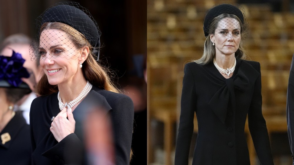 Kate Middleton Wears Special Pearl Necklace at Duchess of Kent Funeral