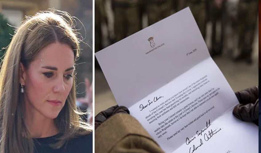 Kate Middleton pens emotional letter amid cancer battle