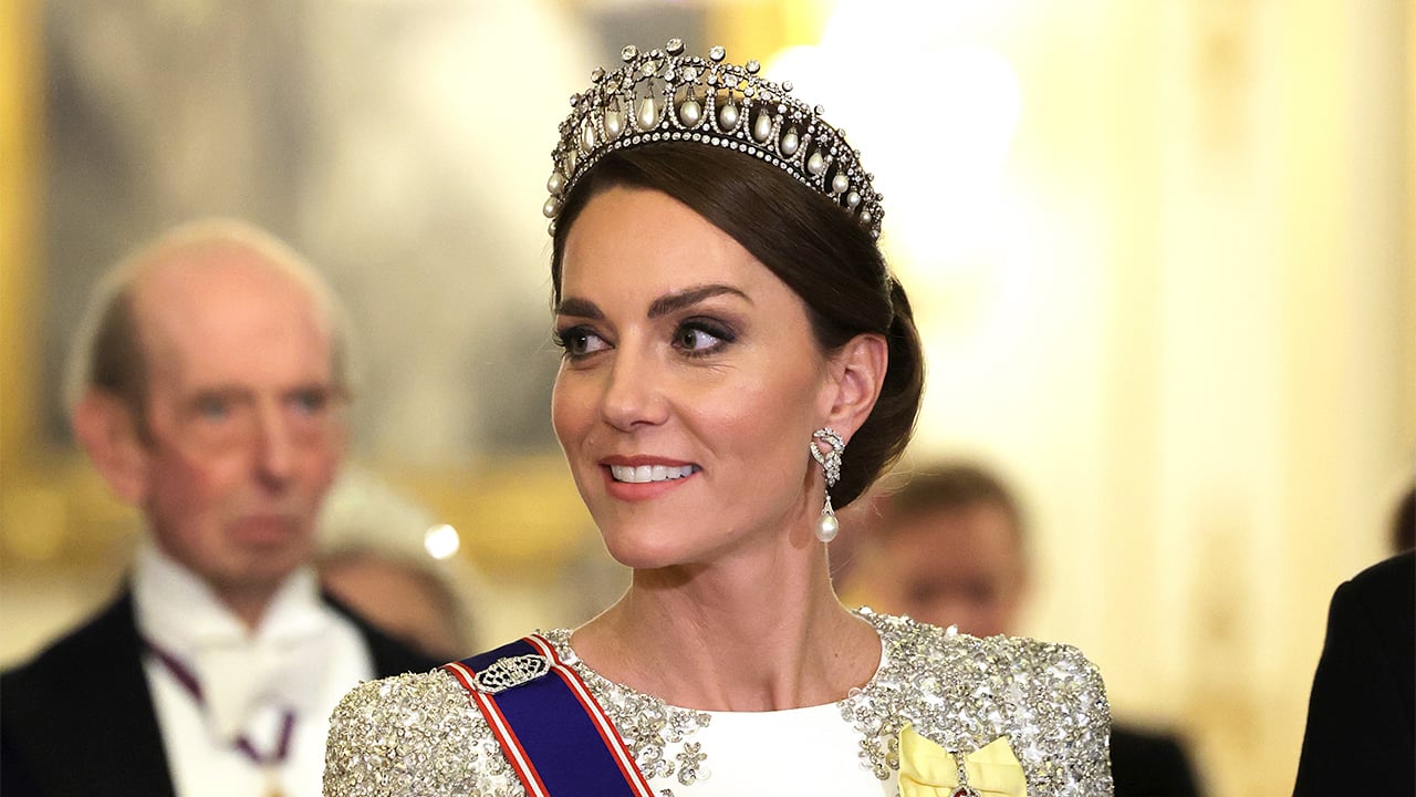 Kate Middleton Wears The Long Forgotten Strathmore Rose Tiara
