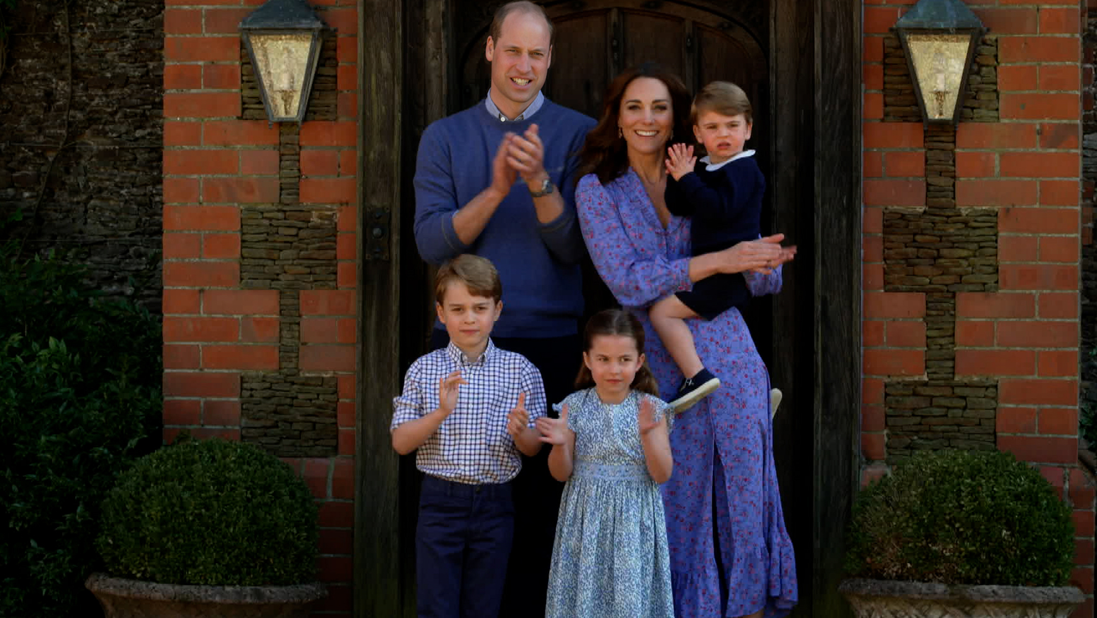 Prince William and Kate Middleton release unseen family photo