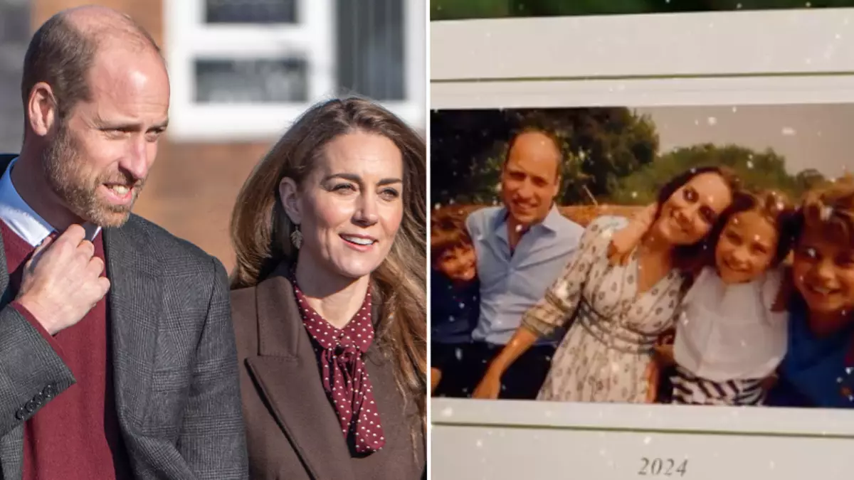 Kate Middleton and Prince William 'delete Christmas card' minutes after  uploading it