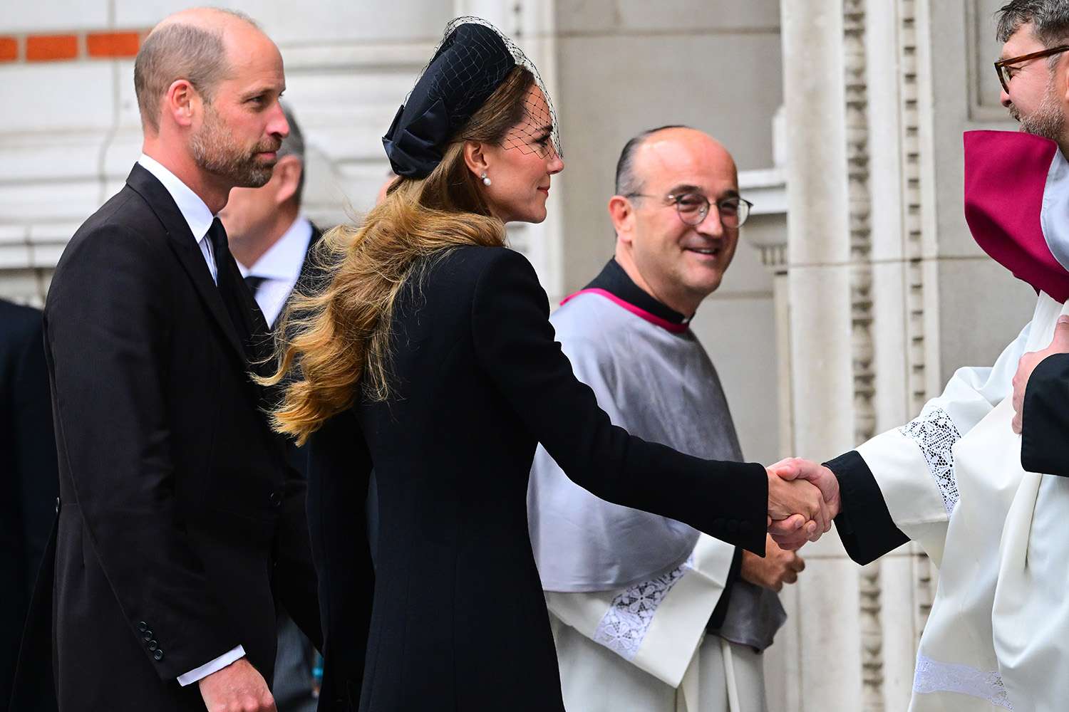 Kate Middleton and Prince William Attend Duchess of Kent's Funeral