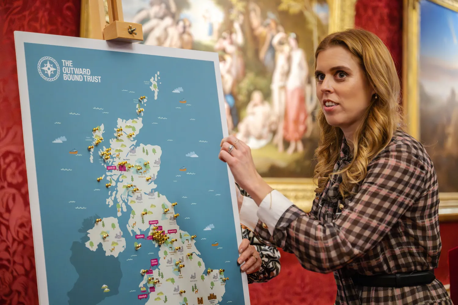 The Outward Bound Trust hosts a reception and dinner at St James's Palace. Attended by HRH The Duke of Edinburgh and HRH Princess Beatrice, 6th November 2025