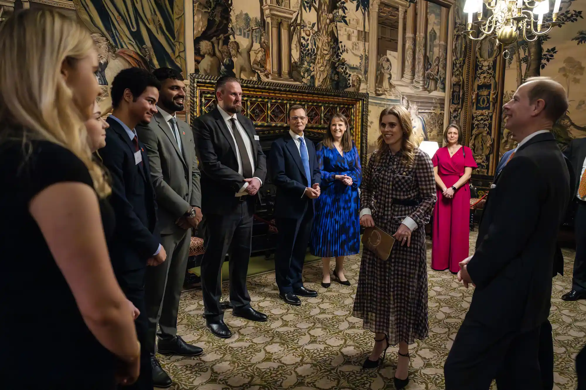 The Outward Bound Trust hosts a reception and dinner at St James's Palace. Attended by HRH The Duke of Edinburgh and HRH Princess Beatrice, 6th November 2025