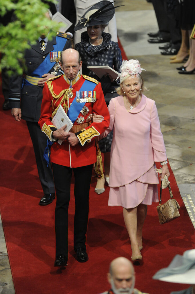Duke and Duchess of Kent at William and Kate's wedding