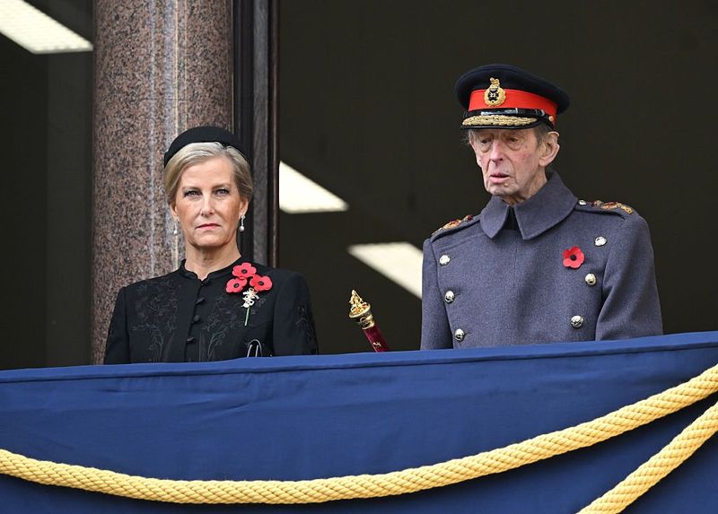 Sophie, Duchess of Edinburgh and the Duke of Kent